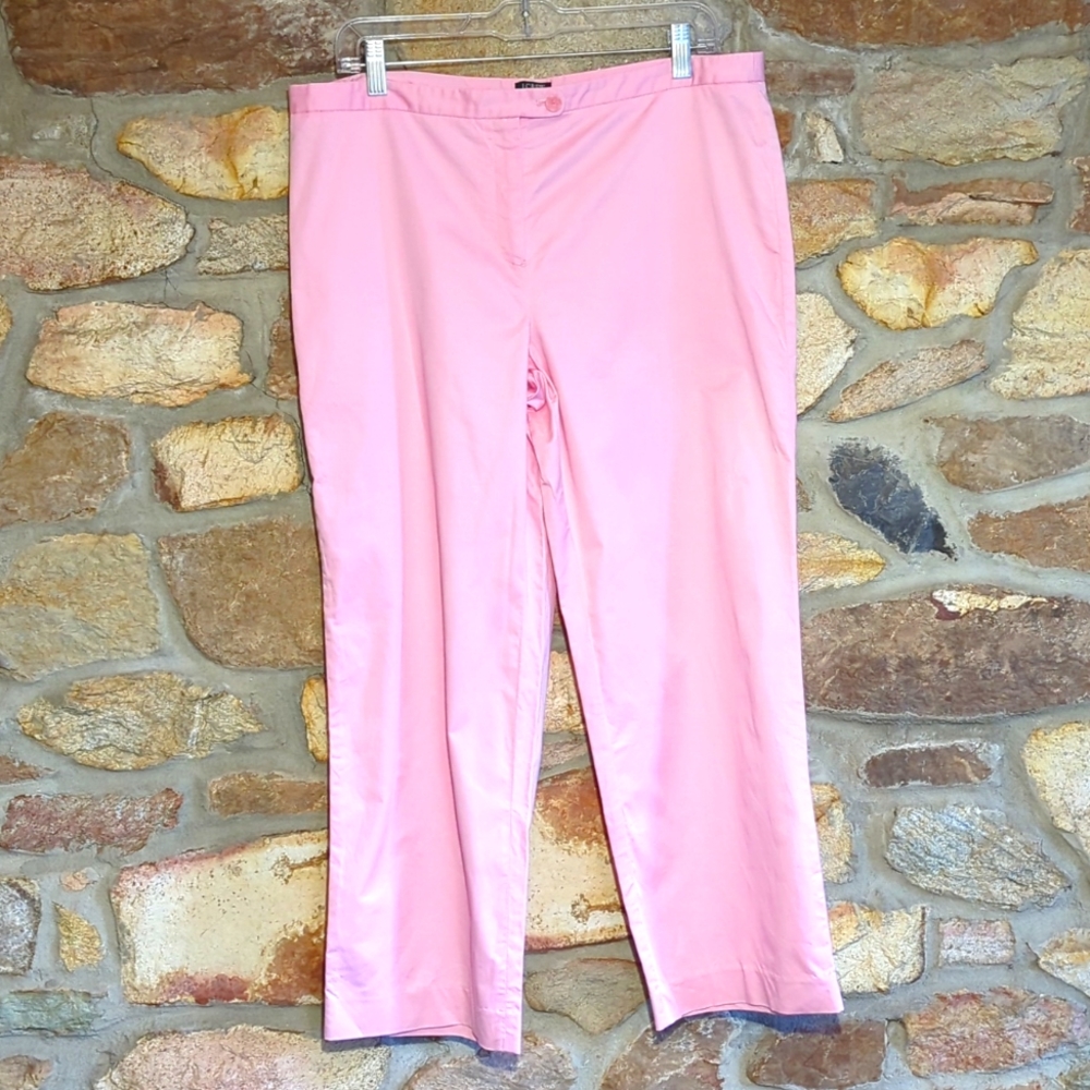 J. Crew pink Favorite Fit pants